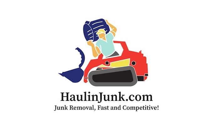design beautiful industrial or junk removal logo