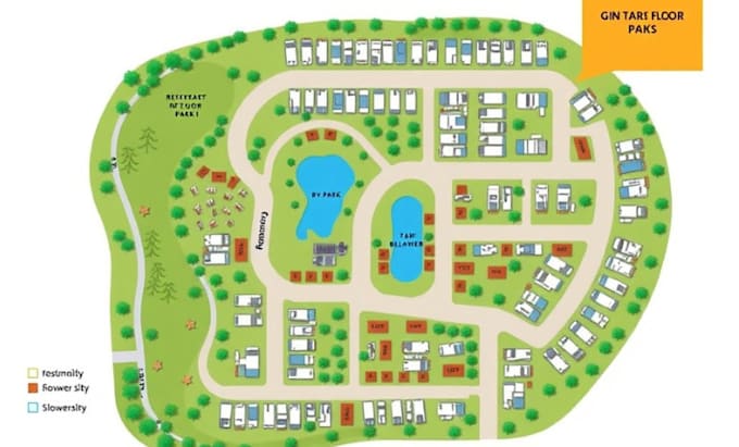 Interactive Rv Park Map Interactive floor plan site plan, plot, plat, house plans rv park map ...
