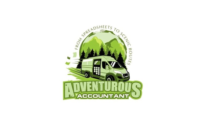 design adventurous accountant logo
