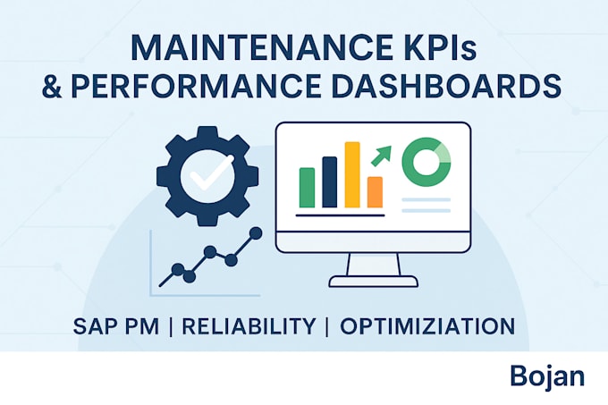 create maintenance kpis and performance dashboards