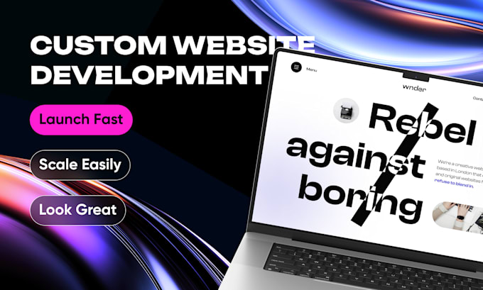 build custom saas mvp, pwa or full responsive web app, scalable website platform