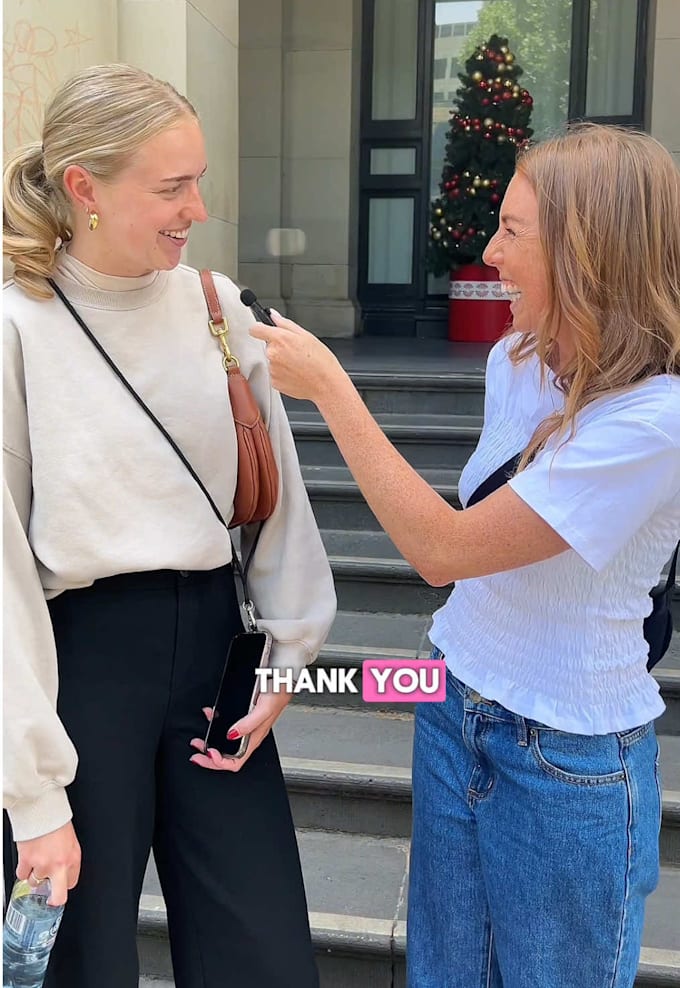 Create and edit ugc street interview ads for tiktok by Oliviaanna752 ...