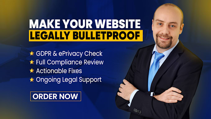 review your website for gdpr and eu law