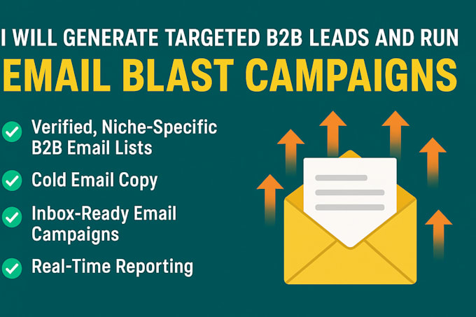 Build verified b2b email lists and send cold email campaigns by Mike ...