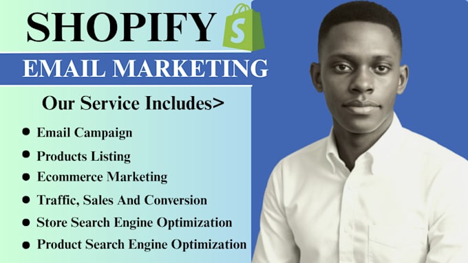 do shopify email marketing specialist setup klaviyo flows mailchimp campaign