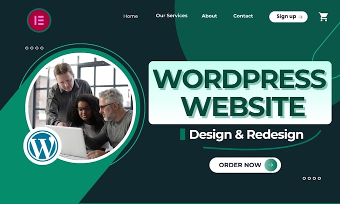 Build, customize, or redesign your wordpress website by Oliahmed_wp ...
