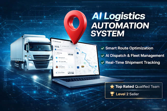 develop an ai logistics management system