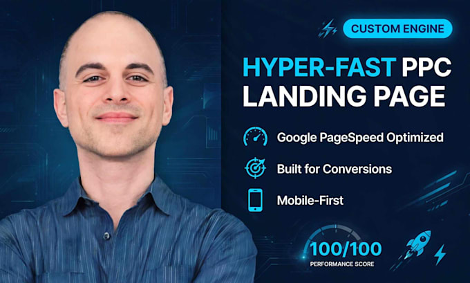 build a hyper fast PPC landing page using my custom engine