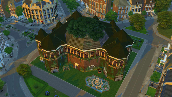 build custom buildings in the sims 4 for you