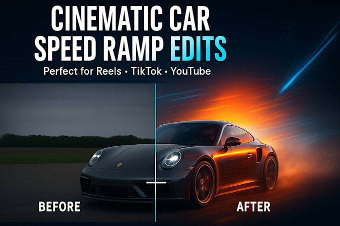 create viral car edits for youtube, reels, and tiktok