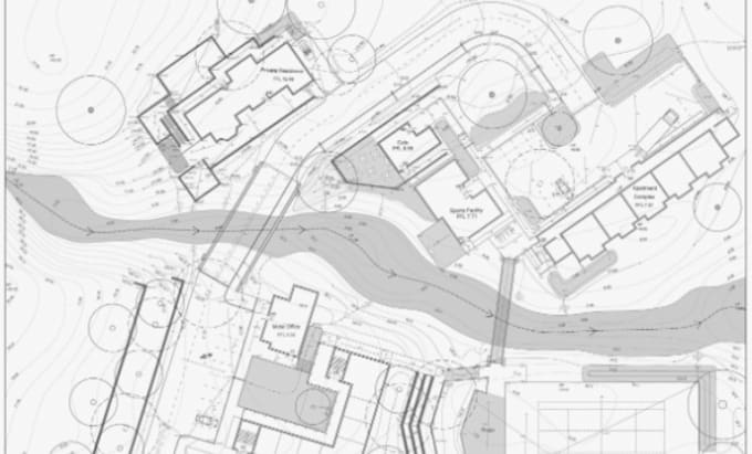 create grading plan, drainage plan and woodwork renderings in 2d and 3d