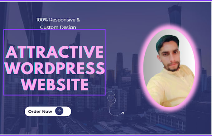 design professional responsive word press website