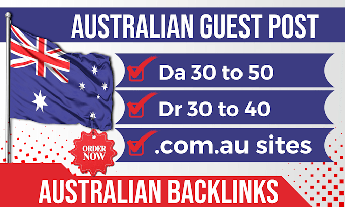do australian guest post with dofollow au backlinks
