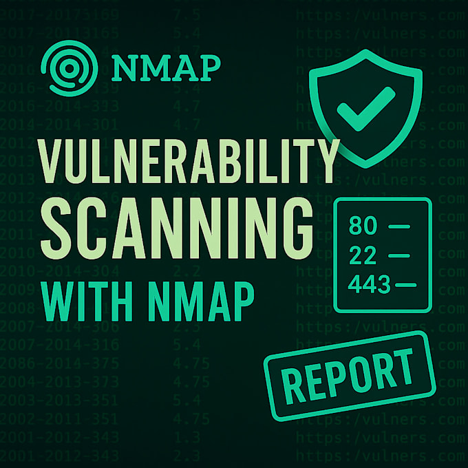 perform website or network vulnerability scan using nmap plus full report