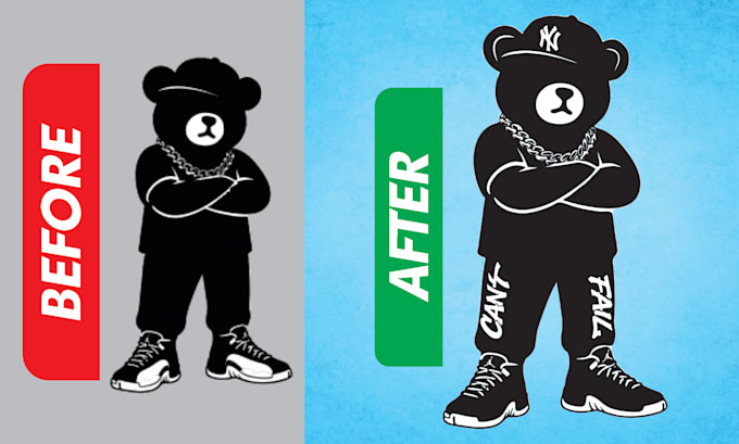 convert ai generated logo into professional vector files
