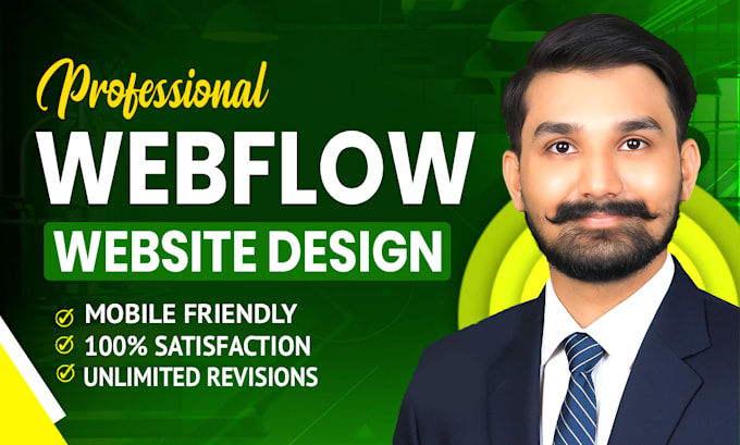 do webflow website design or development as an expert webflow developer