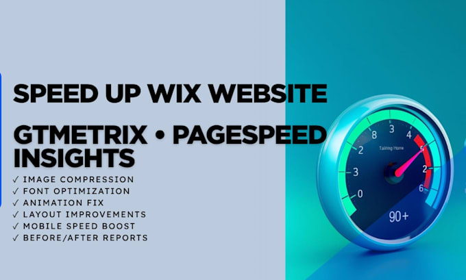 speed up your wix website using gtmetrix and pagespeed insights