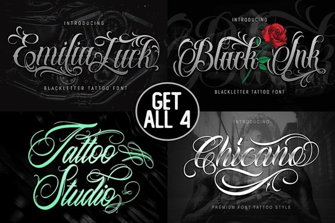 do stunning calligraphy, hand lettering, and typography logo