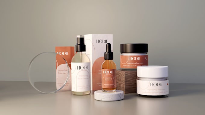 3d product label, product packaging, supplement label, bottle label, 3d mock up