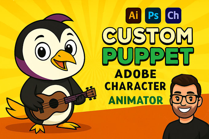 animate awesome puppets for adobe character animator