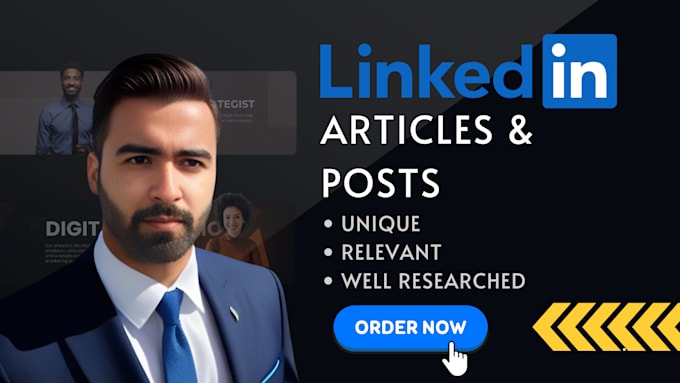 write your linkedin posts, articles content as ghostwriter