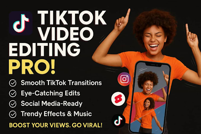 Do video editing for youtube shorts, instagram reels, tiktok by ...