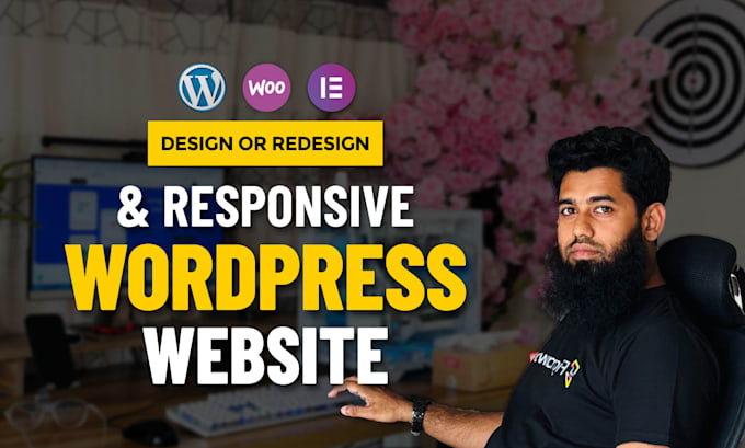 design, redesign, edit, or revamp wordpress website, elementor