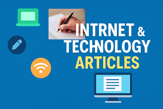 write engaging and well researched internet and technology articles