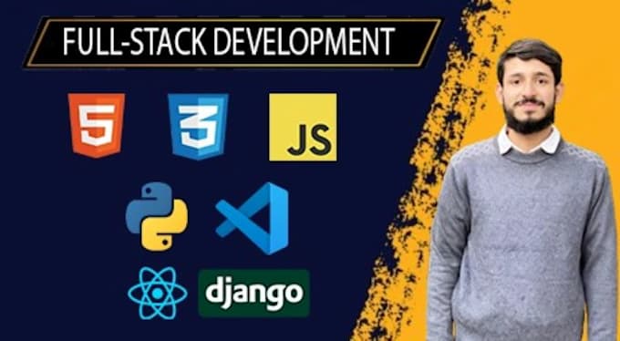 build a full stack web application with react and django