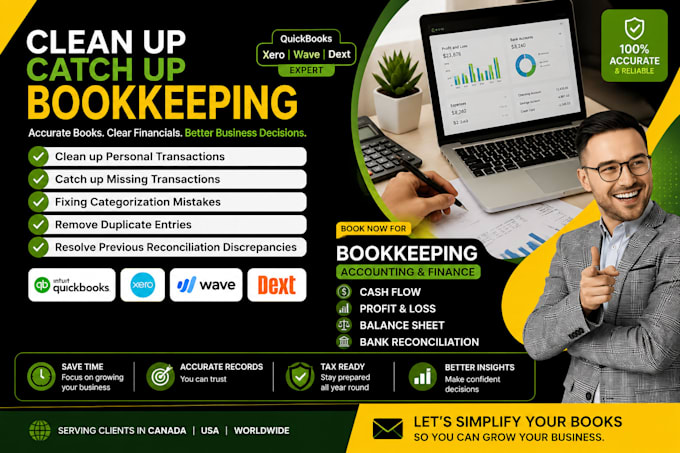 provide the stress free canadian bookkeeping services