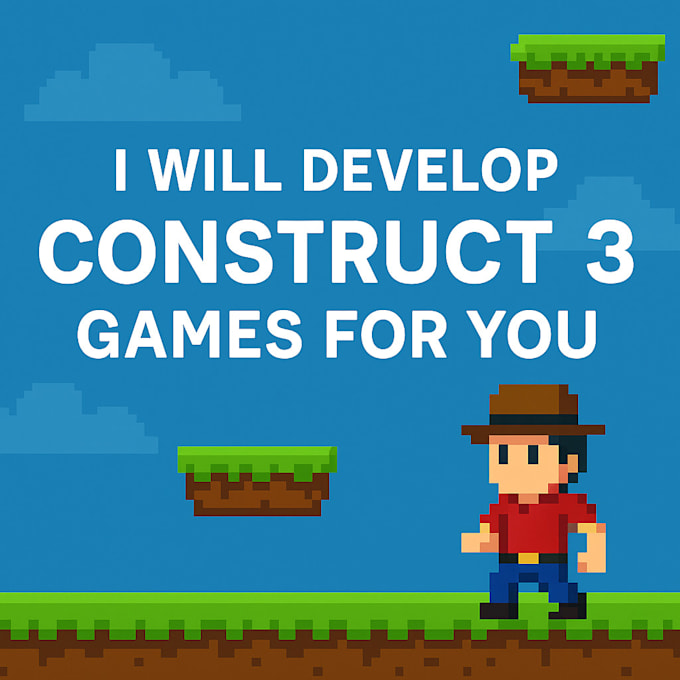 develop construct 3 games for you