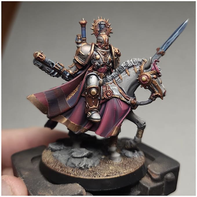 paint your warhammer 40k or aos miniature