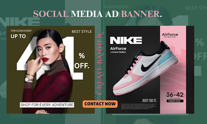 do professional ecommerce ad and product banner design