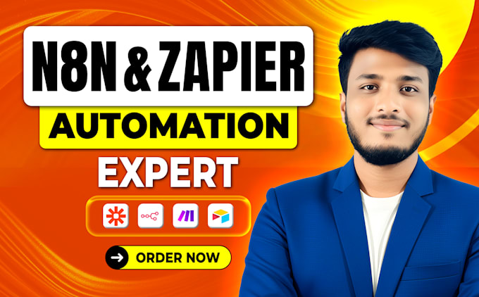 be your zapier automation, n8n automation, n8n workflow and n8n ai agent expert