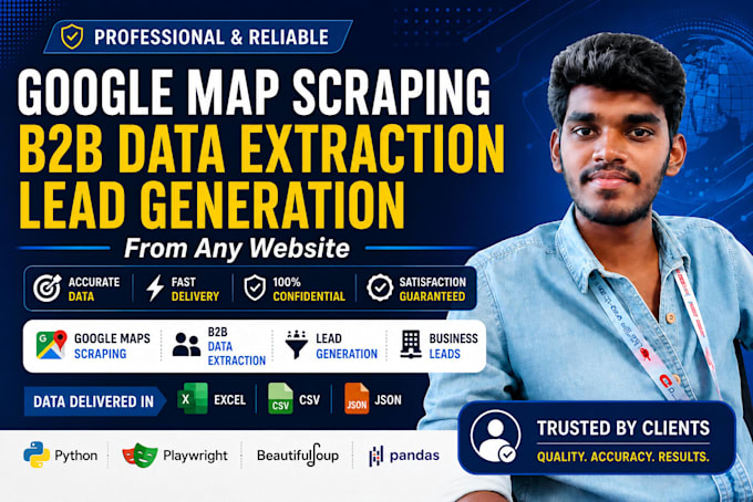 google map scraping, b2b data extraction,lead generation