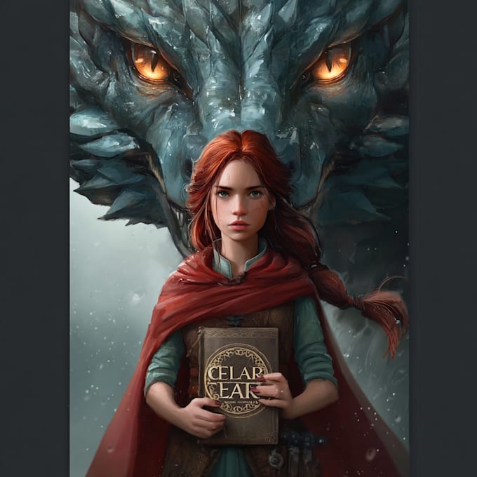 illustrate fantasy book covers and ebook covers