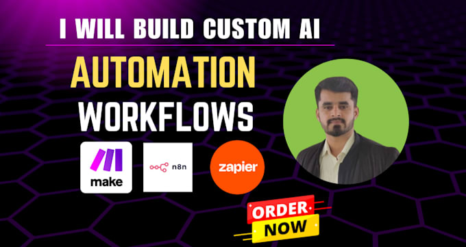 build custom ai automations with n8n, make, zapier