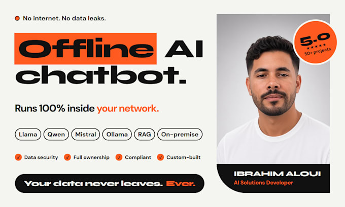 set up offline llm chatbot in your secure environment