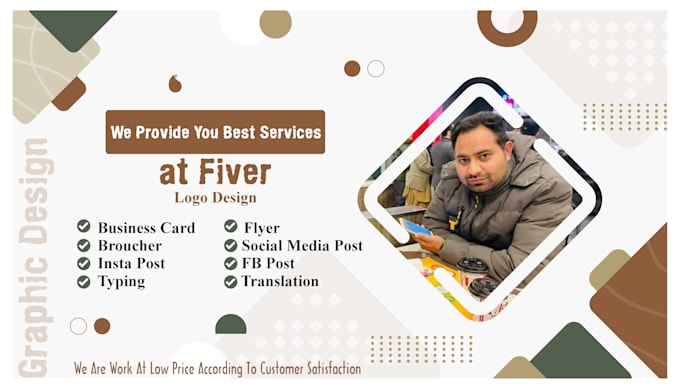 flyer broucher business card typing logo