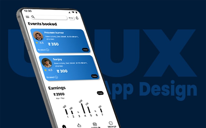 Design modern and user friendly ui ux for mobile or web app by Praveen ...