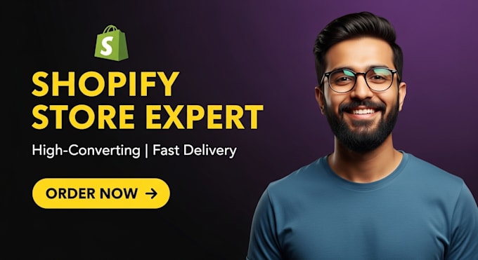 design and build a high converting shopify store,or dropshipping