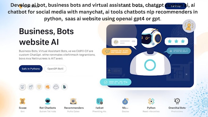 build custom ai tools chatbots nlp recommenders in python