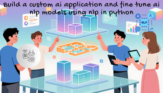 build a custom ai application using nlp in python