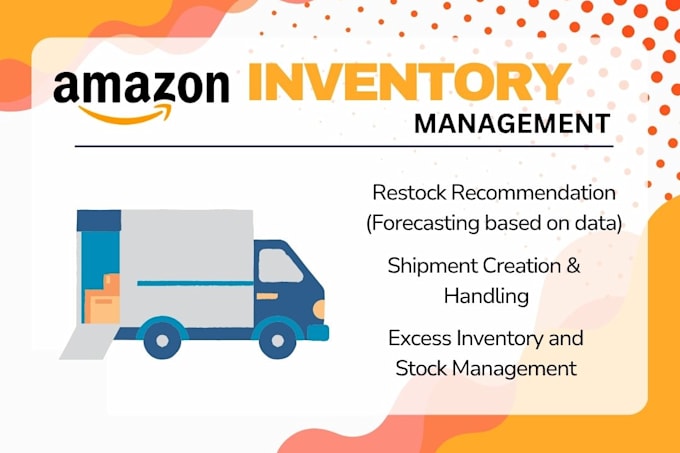 manage your amazon fba inventory, restock recommendations and shipments