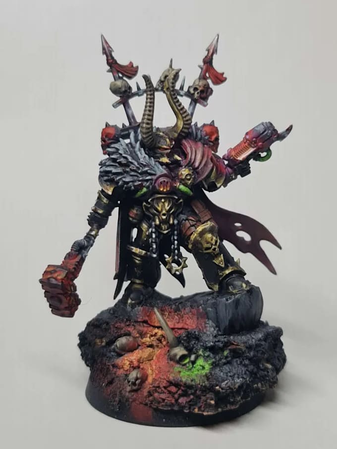 paint your warhammer 40k and fantasy miniatures