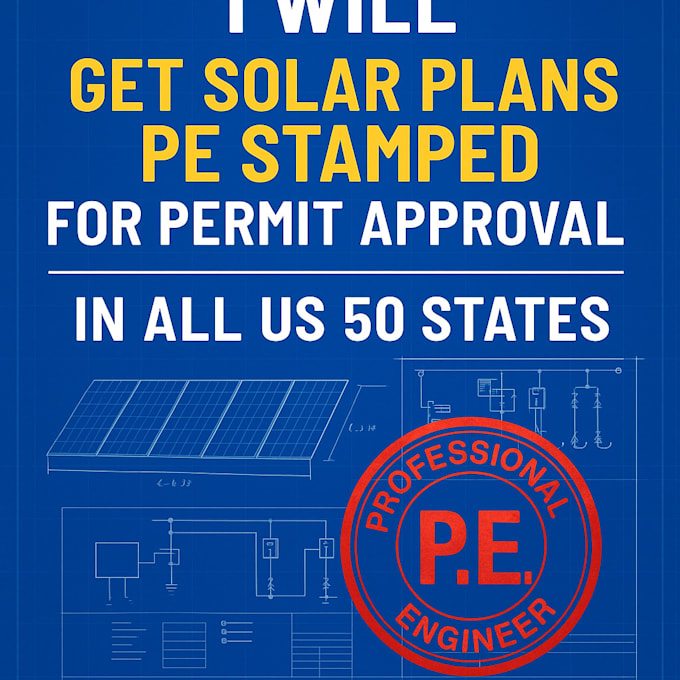 do pe stamped solar permit plans for approval in all 50 states