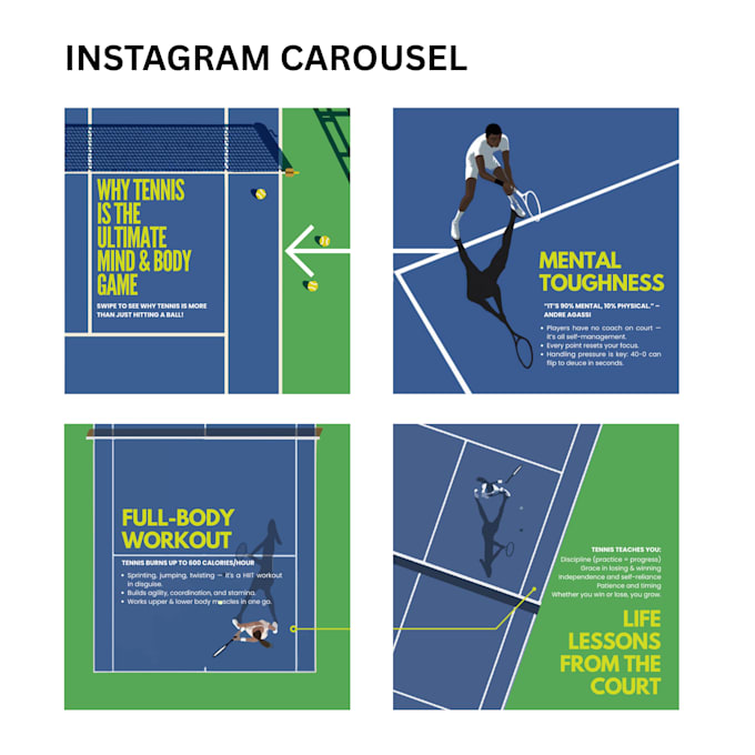 design clean, aesthetic layouts for posters and invites