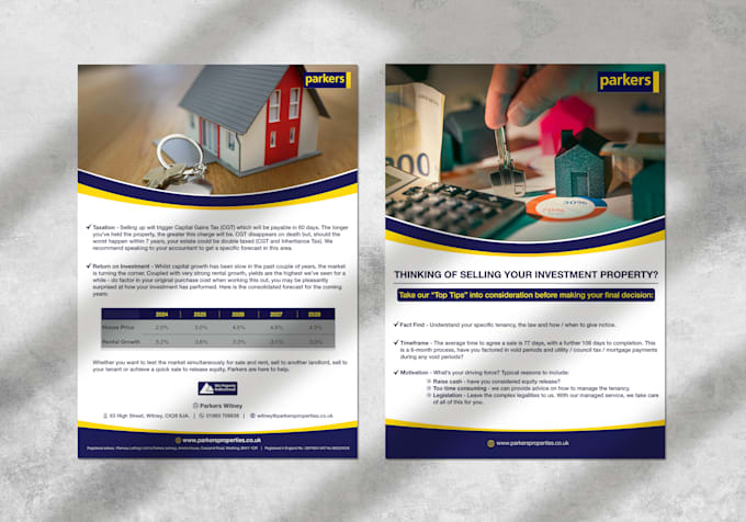 create custom print ready flyer design for you