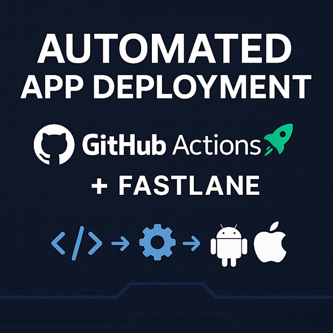 setup github actions ci cd pipeline for mobile apps