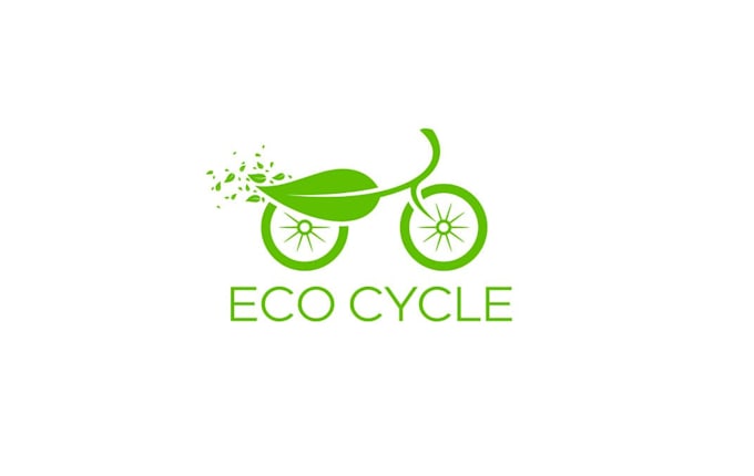 design a clean and sustainable logo for your eco cycle or green business